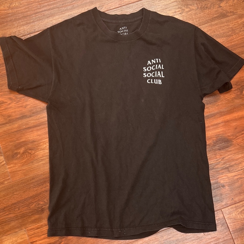 Anti Social Social Club Black T-Shirt size L